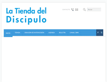 Tablet Screenshot of latiendadeldiscipulo.com